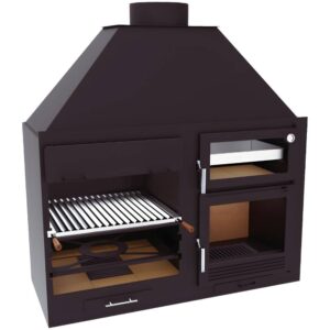 Barbecue BBQ 140cm + Four – Cuisine intérieure ou extérieure