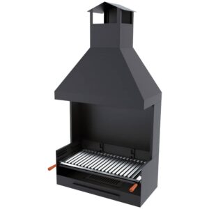 FM Barbecue BBQ BV de 60cm à 100cm avec hotte et dosseret