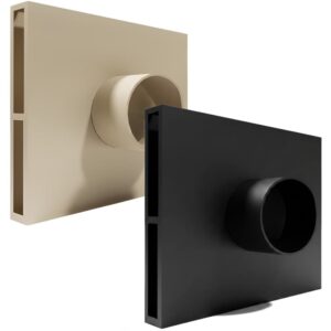 BOFILL Grille d’entrée d’air BOX discrète – Ø60 à Ø160 – 28 à 200 cm²