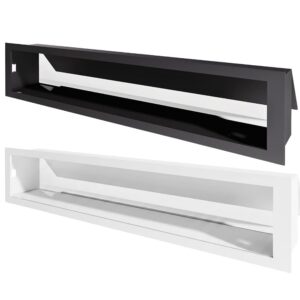 BOFILL Grille à fente réglable FINE blanche ou noire – 180 à 1200 mm