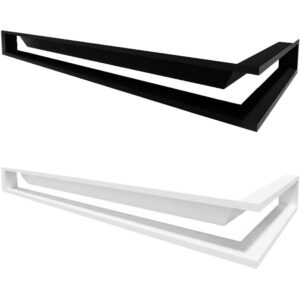 BOFILL Grille d’angle à fente réglable FINE ANGULAR blanche ou noire