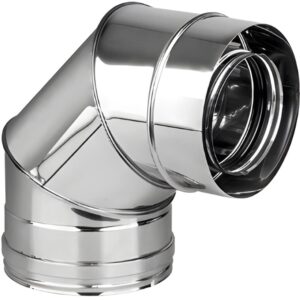 BOFILL CONC 316 Coude 90° concentrique CDI90 – Ø080/125 à Ø150/200