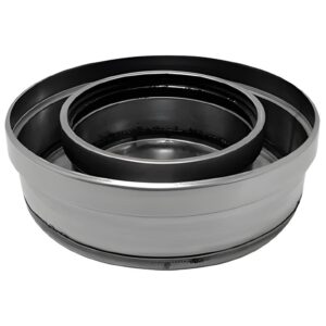 BOFILL CONC 316 Té court piquage femelle Ø100 T100CFDI pour sortie de fumée – Ø150/200 - vue 3