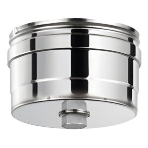 BOFILL CONC 316 Tampon de purge PDI avec bouchon inox – Ø080/125 à Ø150/200