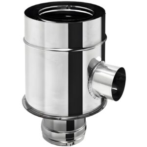 BOFILL CONC 316 Té airØ80mm fuméeØ80mm femelle T80DI..EF – Ø100/150 à Ø150/200