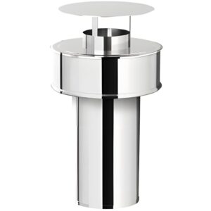 BOFILL CONC 316 Terminal vertical concentrique BDIB500 court – Ø080/125 à Ø150/200