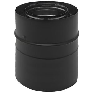 BOFILL CONC BLACK Adaptateur Ø80M/130F ADDINM80130125 vers CONC 316 Ø80/125