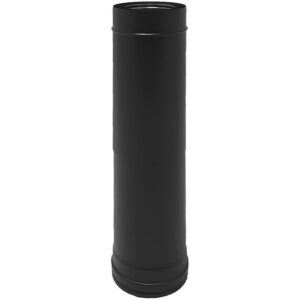BOFILL CONC BLACK Élément concentrique réglable TDIENM noir mat – Ø080/125 à Ø150/200