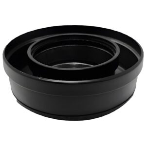 BOFILL CONC BLACK Tampon TAPDISNM70 pour té TddCFDINM – Ø080/125 ou Ø100/150