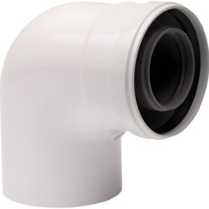 BOFILL CONC PP/ALU Coude concentrique 93° PCDI93 – Ø60/100 ou Ø80/125