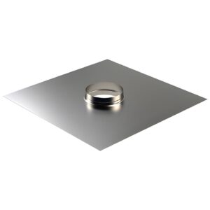 BOFILL CONC PP/ALU Solin en aluminium 0º PCADIA0 pour PBDI50 – Ø60/100 ou Ø80/125
