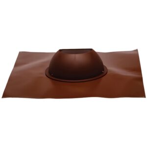 BOFILL CONC PP/ALU Solin marron en aluminium 5-30º PCADI30 pour PBDI – Ø60/100 ou Ø80/125