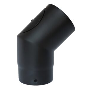 BOFILL DECO 2 MM Coude d’inspection 45° CPNPLI45 avec trappe de visite acier 2 mm – Ø120 à Ø200