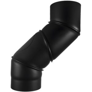 BOFILL DECO 2 MM Double coude articulé CPNPLG4 avec trappe de visite acier 2 mm