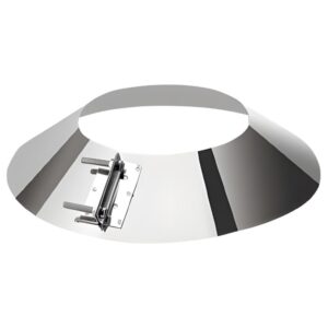 BOFILL Larmier inox VDP collerette pour solin – Ø80/140 à Ø700/780 mm