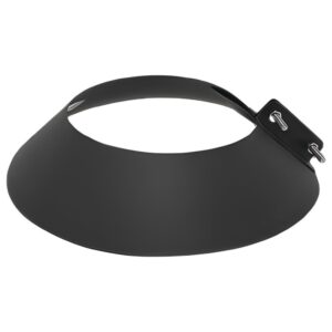 BOFILL Larmier noir VDPP collerette pour solin – Ø80/140 à Ø300/360 mm