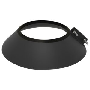 BOFILL Larmier noir VDPEP collerette étanche pour solin – Ø80/140 à Ø300/360 mm