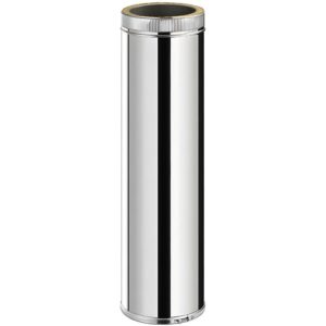BOFILL DW GE Élément droit silencieux 1000 mm double paroi isolé SILDPIEL – Ø80/140 à Ø300/360