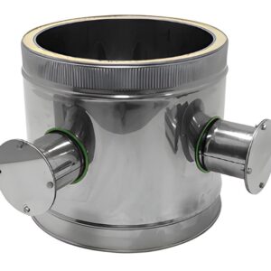 BOFILL DW 316 Élément d’environnement double paroi isolé TIDPI100D90 – Ø125/185 à Ø300/360