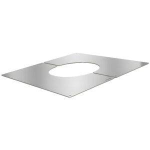 BOFILL Plaque de propreté 31° à 45° E120DP45 inox – Ø80/140 à Ø500/560 mm