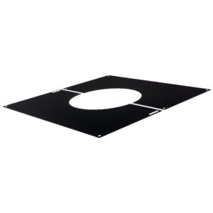 BOFILL Plaque de propreté 31° à 45° E120DPP45 noire – Ø80/140 à Ø300/360 mm
