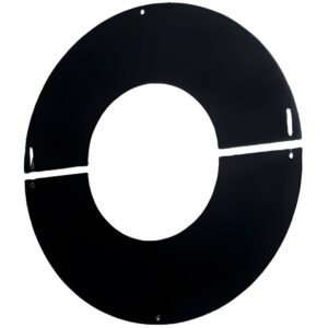 BOFILL Rosace 31° à 45° PL120DPP45 noire – Ø80/140 à Ø300/360 mm