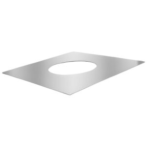 BOFILL Plaque de propreté 0° E120DP0 inox – Ø80/140 à Ø500/560 mm