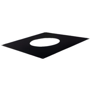 BOFILL Plaque de propreté 0° E120DPP0 noire – Ø80/140 à Ø300/360 mm