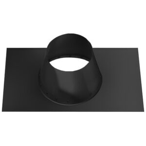 BOFILL Solin noir en inox CADPSP0 toit plat 0° – Ø80/140 à Ø300/360 mm