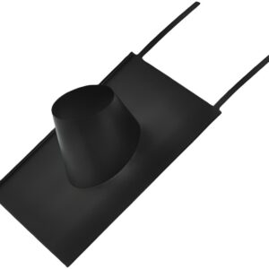 BOFILL Solin noir en inox CADPSYP45 toit 1° à 45° – Ø80/140 à Ø300/360 mm