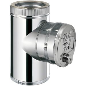 BOFILL DW 316 Té stabilisateur de tirage double paroi isolé MEDTDPI – Ø100/160 à Ø700/780