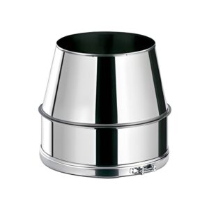 BOFILL DW GE Cône de finition haute double paroi isolé FCDPIEL – Ø80/140 à Ø300/360