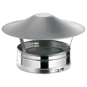 BOFILL DW 316 Chapeau terminal universel double paroi isolé SDPI – Ø80/140 à Ø700/780