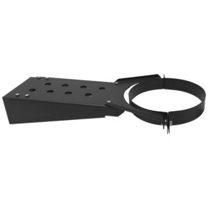 BOFILL Collier noir mural BMDPEXP réglable de 354 à 554 mm – Ø80/140 à Ø300/360