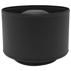 BOFILL DW BLACK Chapeau terminal pare-vent double paroi isolé SDPAIP noir – Ø80/140 à Ø300/360