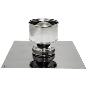 BOFILL FLEX 316 Kit sortie de fumée 495×495 KFT5050 terminal – Ø80 à Ø200