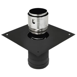BOFILL FLEX 316 Jonction concentrique/flexible en plafond KPXDIFNM réglable noir mat