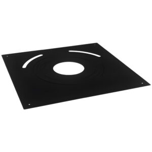 BOFILL FLEX 316 Plaque de finition basse noire ventilée PFTNM FLEX 316