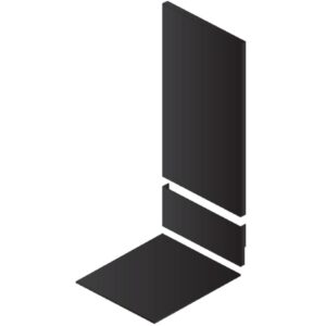 BOFILL Pack de protection thermique murale, plinthe et sol pour poêle à bois ou granulés