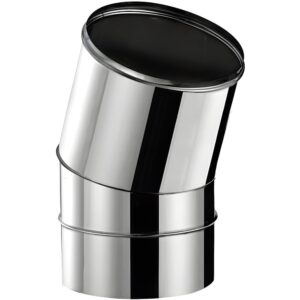 BOFILL SW304 Coude inox 15° simple paroi CI15 – Ø80 à Ø600