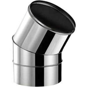 BOFILL SW304 Coude inox 30° simple paroi CI30 – Ø80 à Ø600