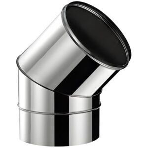 BOFILL SW304 Coude inox 45° simple paroi CI45 – Ø80 à Ø600