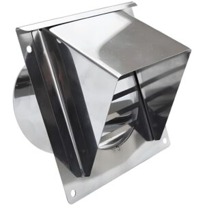BOFILL REJILLA — Grille de prise d’air extérieure avec pare-pluie Ø80 ou Ø100 mm, CE EN 1856-1 — Ventilation