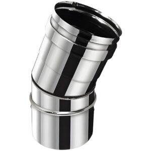 BOFILL SWJ 316 Coude 15° simple paroi étanche CIG15 inox – Ø80 à Ø300