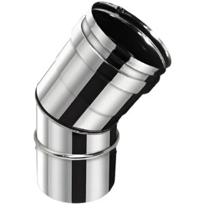 BOFILL SWJ 316 Coude 30° simple paroi étanche CIG30 inox – Ø80 à Ø300