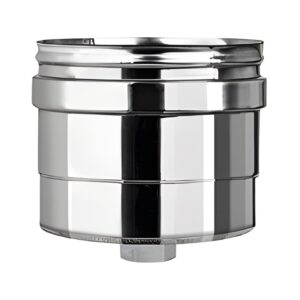 BOFILL SWJ 316 Tampon simple paroi étanche PRG avec purge inox – Ø80 à Ø300