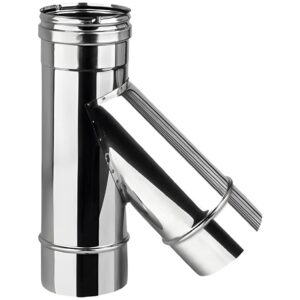 BOFILL SWJ 316 Té 45° mâle simple paroi étanche TMMG45 inox – Ø80 à Ø300