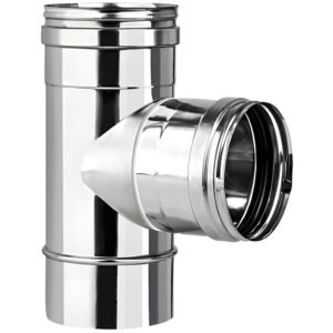 BOFILL SWJ 316 Té 90° femelle simple paroi étanche TTIG90 inox – Ø80 à Ø300