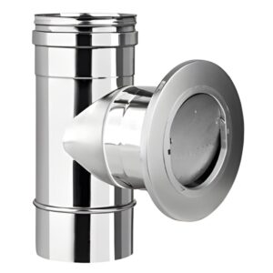 BOFILL SWJ 316 Té stabilisateur de tirage simple paroi étanche MDTSWJ inox – Ø80 à Ø300