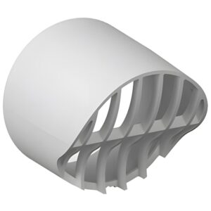 BOFILL SWJ PP Terminal horizontal simple paroi PBHAG polypropylène Ø80